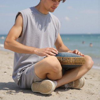 VEVOR Χαλύβδινο Τύμπανο Γλώσσας 33εκ. 15 Νότες D Μείζονα για Γιόγκα... VEVOR Χαλύβδινο Τύμπανο Γλώσσας 33εκ. 15 Νότες D Μείζονα για Γιόγκα...