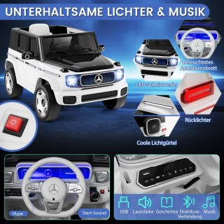 Costway Παιδικό Ηλεκτρικό Αυτοκίνητο Mercedes-Benz 12V με LED Φώτα ... Costway Παιδικό Ηλεκτρικό Αυτοκίνητο Mercedes-Benz 12V με LED Φώτα ...