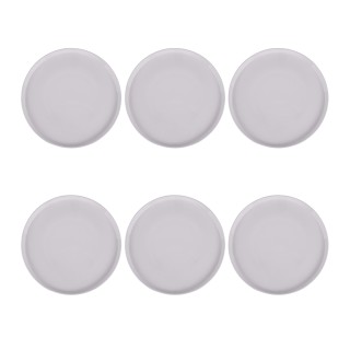 Villa DEste Σετ 6 επίπεδα πιάτα σε New Bone China λευκό Delice 591... Villa DEste Σετ 6 επίπεδα πιάτα σε New Bone China λευκό Delice 591...