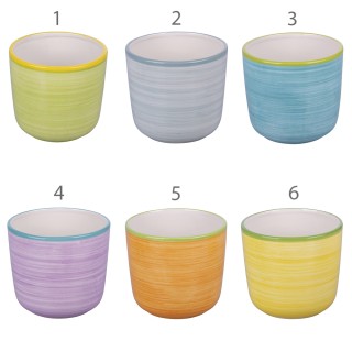 Galileo Σετ 6 τμχ Χειροποίητο κεραμικό βάζο 15 x 13,5 εκ. Sibilla 5...