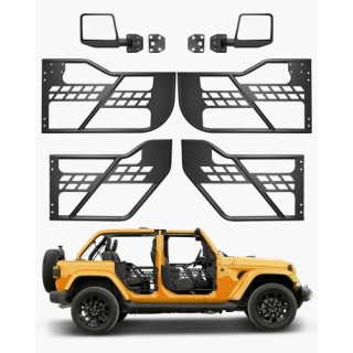 VEVOR Τετράθυρες Σωληνωτές Πόρτες για Jeep Wrangler JL 2018-2024 JP... VEVOR Τετράθυρες Σωληνωτές Πόρτες για Jeep Wrangler JL 2018-2024 JP...