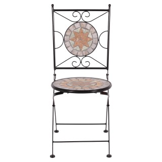 Galileo Καρέκλα εξωτερικού χώρου Cipro Est, πτυσσόμενη με σιδερένιο...