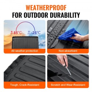 VEVOR  Ταπέτο Κρεβατιού για Toyota Tacoma 2005-2023 TPE Αξεσουάρ Κρ...