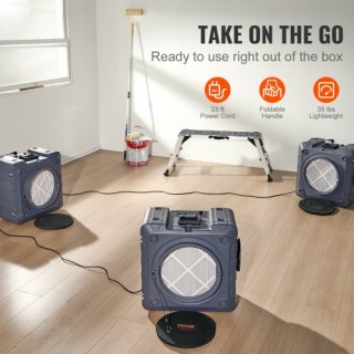 VEVOR Καθαριστής Αέρα με 3-βάθμια Συσκευή Αρνητικής Ροής 550 CFM  K...