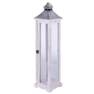 Galileo Σετ 2 διακοσμητικών φαναριών 23x23x104cm και 16x16x69 cm λε...