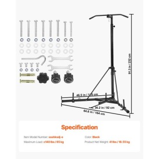 VEVOR Δυναμική Βάση Πυγμαχίας 2 σε 1 από Ατσάλι SDZJSDJYTXSJIZ98U001V0 VEVOR Δυναμική Βάση Πυγμαχίας 2 σε 1 από Ατσάλι SDZJSDJYTXSJIZ98U001V0