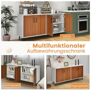 Μπουφέ/Κονσόλα με Μεταλλικά Πόδια και Αποθηκευτικό Χώρο 148 x 40 x ... Μπουφέ/Κονσόλα με Μεταλλικά Πόδια και Αποθηκευτικό Χώρο 148 x 40 x ...