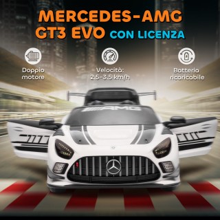AIYAPLAY Ηλεκτρικό Αυτοκίνητο για Παιδιά 3-8 Ετών Mercedes-AMG 12V ...