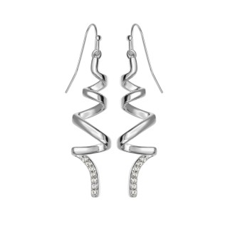 So Charm Σκουλαρίκια διακοσμημένα με Κρύσταλλα Swarovski, Ασημί BS1... So Charm Σκουλαρίκια διακοσμημένα με Κρύσταλλα Swarovski, Ασημί BS1...