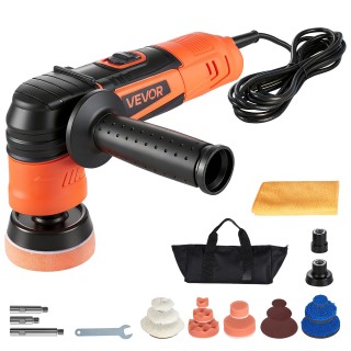 VEVOR Περιστροφικό Αλοιφαδόρο Αυτοκινήτου 600W με 6 Ταχύτητες 1000-...