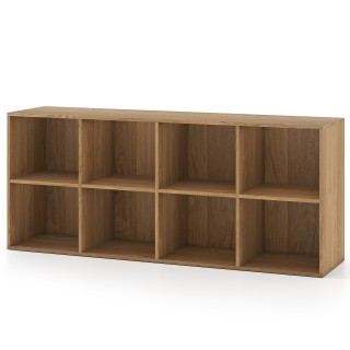 Costway Ελεύθερη βιβλιοθήκη 8 ραφιών με προστασία ανατροπής και αντ... Costway Ελεύθερη βιβλιοθήκη 8 ραφιών με προστασία ανατροπής και αντ...