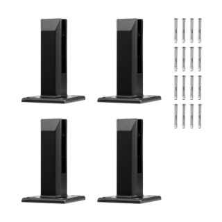 Τετράγωνες Βάσεις Γυαλιού VEVOR (4 τεμ) για 0.31-0.47, Μαύρο BLLGJ... Τετράγωνες Βάσεις Γυαλιού VEVOR (4 τεμ) για 0.31-0.47, Μαύρο BLLGJ...