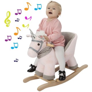 BAKAJI Μονόκερος Κουνιστό Αλογάκι Καβαλάνε Παιδικό Λούτρινο με Ηχητ... BAKAJI Μονόκερος Κουνιστό Αλογάκι Καβαλάνε Παιδικό Λούτρινο με Ηχητ...