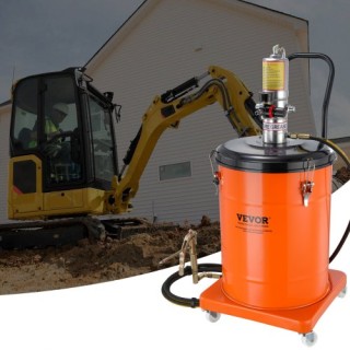 VEVOR Αντλία Γράσου 40L με Πνευματική Λειτουργία και Πιστόλι, Φορητ...