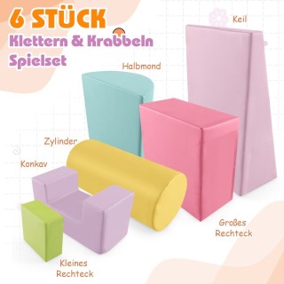 Costway Σετ Αναρρίχησης και Σκαρφαλώματος 6 Τεμαχίων για Παιδιά FH1... Costway Σετ Αναρρίχησης και Σκαρφαλώματος 6 Τεμαχίων για Παιδιά FH1...