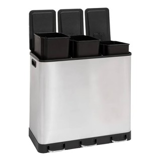 5Five Simply Smart  Κάδος Ανακυκλώσης με 3 Θαλάμους  Διαλογής Arian...