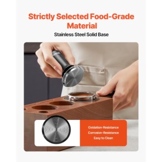 VEVOR Ανοξείδωτος Συμπιεστής Καφέ 51mm με Ελατήριο για Espresso YFC...