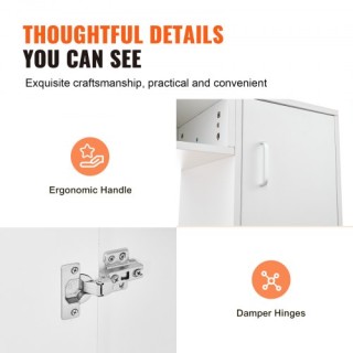 VEVOR  Τραπέζι Μανικιούρ με Γυάλινη Επιφάνεια και Στήριγμα Καρπού M...