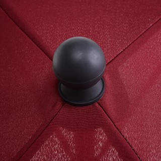 Outsunny Ορθογώνια και Ρυθμιζόμενη Ομπρέλα Κήπου με Αλουμινένιο Κον...