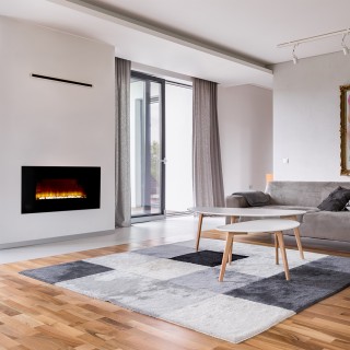 Ηλεκτρικό Τζάκι με Εφέ Φωτιάς με Τηλεχειριστήριο 12 x 48 x 105,5 cm... Ηλεκτρικό Τζάκι με Εφέ Φωτιάς με Τηλεχειριστήριο 12 x 48 x 105,5 cm...