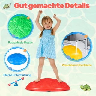 Costway Σετ Ισορροπίας 8τμχ με Αντιολισθητικές Πολύχρωμες Πέτρες Σ... Costway Σετ Ισορροπίας 8τμχ με Αντιολισθητικές Πολύχρωμες Πέτρες Σ...