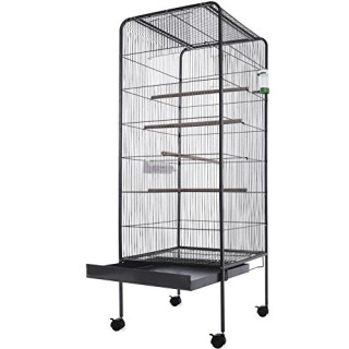 BAKAJI Μεταλλικό Κλουβί για Πουλιά 150 x 54 x 54 cm 02824246 BAKAJI Μεταλλικό Κλουβί για Πουλιά 150 x 54 x 54 cm 02824246