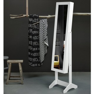 BAKAJI Ντουλάπα Καθρέφτης-Κοσμηματοθήκη με Πόρτα Αποθήκευσης Αντικε... BAKAJI Ντουλάπα Καθρέφτης-Κοσμηματοθήκη με Πόρτα Αποθήκευσης Αντικε...