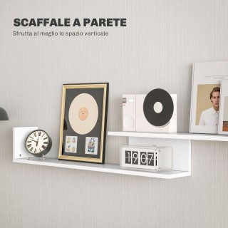 HOMCOM Κινητή τηλεόραση με ράφι τοίχου, ανοιχτά ράφια και ντουλάπι... HOMCOM Κινητή τηλεόραση με ράφι τοίχου, ανοιχτά ράφια και ντουλάπι...