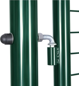 Πόρτα Περίφραξης Κήπου από Γαλβανισμένο Χάλυβα 87x150cm  SONGMICS  ...