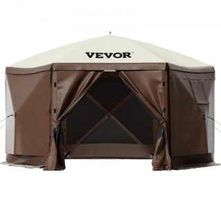 VEVOR Σκηνή Gazebo 10x10 ft, 6 Πλευρών Pop-up Σκηνή με Δίχτυα, Φορη... VEVOR Σκηνή Gazebo 10x10 ft, 6 Πλευρών Pop-up Σκηνή με Δίχτυα, Φορη...