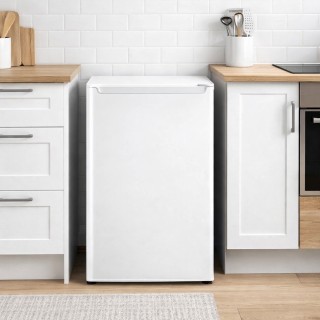 BAKAJI Μονοπορτικός Ψυγειοκαταψύκτης 90 Λίτρων Λευκός – Εξοικονόμησ...