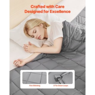 VEVOR Βαρύ Κουβέρτα 25lb 60 x 80 Queen Size Δροσερή Αναπνεύσιμη JZM... VEVOR Βαρύ Κουβέρτα 25lb 60 x 80 Queen Size Δροσερή Αναπνεύσιμη JZM...