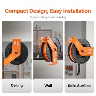 VEVOR  Ρουλεμάν Αεροσυμπιεστή 3/8 x 65 FT Υβριδικό, 300 PSI  KFSKQR...