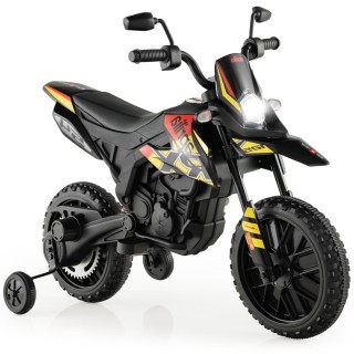 Costway Παιδική Ηλεκτρική Μοτοσυκλέτα 12V με Βοηθητικές Ρόδες April...