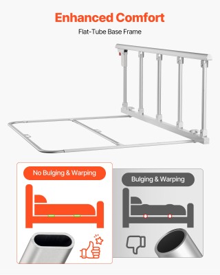 VEVOR Κρεβάτι με Αναδιπλούμενη Ράγα Ασφαλείας για Ηλικιωμένους 122 ... VEVOR Κρεβάτι με Αναδιπλούμενη Ράγα Ασφαλείας για Ηλικιωμένους 122 ...