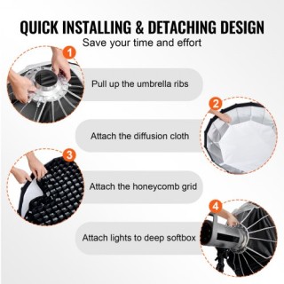 VEVOR Παραβολικό Σόφτμποξ 33 Γρήγορη Απελευθέρωση & Αναδίπλωση & Φ... VEVOR Παραβολικό Σόφτμποξ 33 Γρήγορη Απελευθέρωση & Αναδίπλωση & Φ...