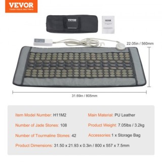 VEVOR Θερμαντικό Υπόστρωμα Υπέρυθρης Ακτινοβολίας με 108 Φυσικούς ... VEVOR Θερμαντικό Υπόστρωμα Υπέρυθρης Ακτινοβολίας με 108 Φυσικούς ...