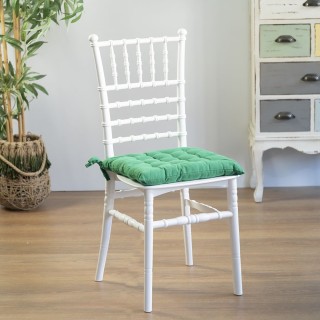 Galileo  Σετ 5 τμχ Μαξιλάρι καρέκλας με κορδόνια 40x40 cm πράσινο α...