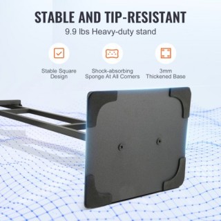 VEVOR  Ρυθμιζόμενη Βάση Αφίσας 75, Διπλής Όψης, Μαύρη  HBJJSDZ475YC...