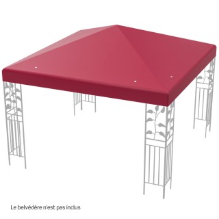 Costway Ανταλλακτικό Κάλυμμα Κιόσκι με Velcro 300 x 300 εκ. Μπορντό... Costway Ανταλλακτικό Κάλυμμα Κιόσκι με Velcro 300 x 300 εκ. Μπορντό...