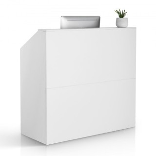 VEVOR Λευκός Ορθογώνιος Πάγκος Υποδοχής 46.46 ιντσών YBQTJXWCTBDCYN... VEVOR Λευκός Ορθογώνιος Πάγκος Υποδοχής 46.46 ιντσών YBQTJXWCTBDCYN...