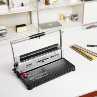 Μηχανή Σπιράλ Δεσίματος VEVOR, Χειροκίνητη Βιβλιοδεσία 34 Οπών, Δέσ... Μηχανή Σπιράλ Δεσίματος VEVOR, Χειροκίνητη Βιβλιοδεσία 34 Οπών, Δέσ...