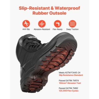 VEVOR Ανδρικές Τακτικές Στρατιωτικές Μπότες, Ελαφριές & Αναπνέουσες...