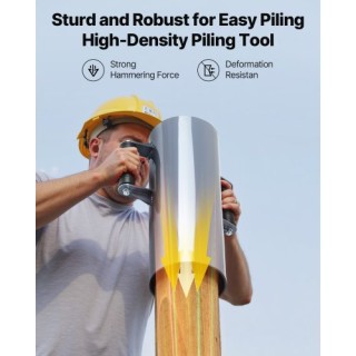 VEVOR Βαρέως Τύπου Κρουστήρας Για Στύλους Περιφράξεων Κήπου WLDZC61...