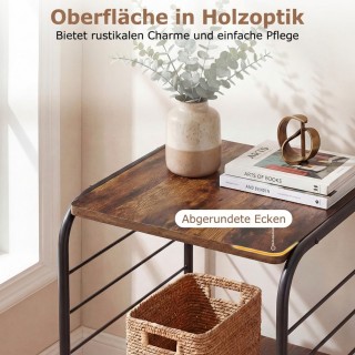 Costway Στρόγγυλη τετράφυλλη βιβλιοθήκη 360° με μεταλλικό σκελετό σ...