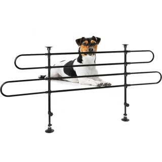 BAKAJI  Πλέγμα Διαχωριστικό Αυτοκινήτου Σκύλων Προστασία Καθολική Μ...