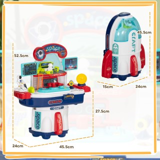 AIYAPLAY  Πάγκος Εργασίας Παιχνίδι 21 Τεμαχίων με Διαστημικό Θέμα μ...