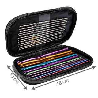 Maaleo Σετ Ολοκληρωμένου Βελονάκιου 69 Κομματιών με Θήκη 25886 Maaleo Σετ Ολοκληρωμένου Βελονάκιου 69 Κομματιών με Θήκη 25886