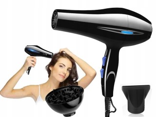 Verk group Πιστολάκι Μαλλιών με Έλεγχο Ιονισμού και Διαχύτη 5907451...