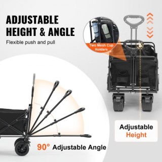 Πτυσσόμενο Καρότσι VEVOR 3 cu.ft με Ρόδες Παντός Εδάφους, 350 lbs, ... Πτυσσόμενο Καρότσι VEVOR 3 cu.ft με Ρόδες Παντός Εδάφους, 350 lbs, ...